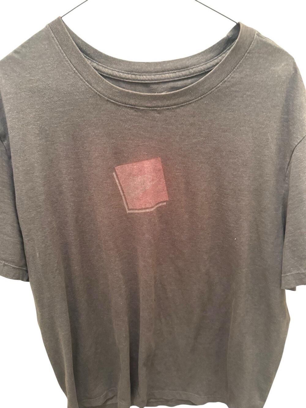The Nike Tee Brand White Red Logo Sports Top Grey Gray T Shirt Size XL Mens